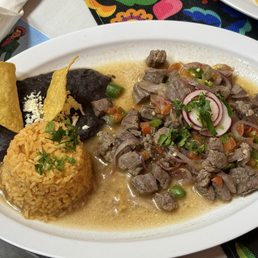 Bistec a la mexicana