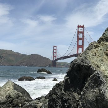 Marshall's Beach - View of the Golden Gate Bridge at Marshall's Beach in San Francisco. - Beaches Near Me - San Francisco, California Marshall's Beach - View of the Golden Gate Bridge at Marshall's Beach in San Francisco. - Beaches Near Me - San Francisco, California