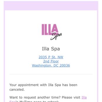 Illa Spa - Cancellation - Hair Removal Near Me - Washington, DC, District of Columbia