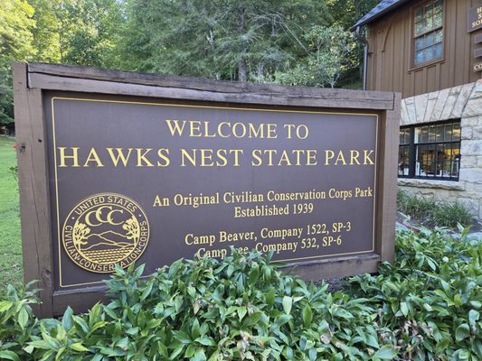 Hawks Nest State Park by null