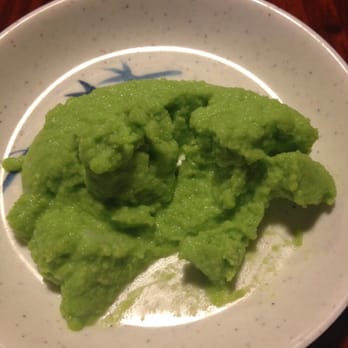Umi Sushi - If you don't know what this is, not to worry, neither did we. Upon further investigation, we found out that it is "wasabi". - Sushi Bars Near Me - Modesto, California Umi Sushi - If you don't know what this is, not to worry, neither did we. Upon further investigation, we found out that it is "wasabi". - Sushi Bars Near Me - Modesto, California
