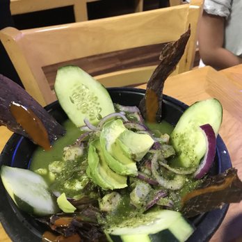 Los Aguachiles - Aguachile verde. A bowl of explosive flavor. Without the explosive aftermath the next morning. - Seafood Near Me - El Paso, Texas