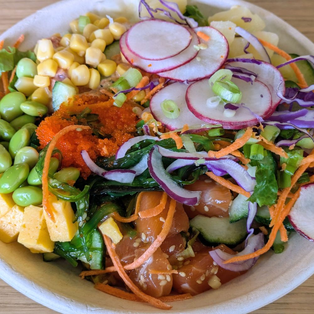 Pokérrito Ya - B12. Boiled Eel Bowl B6. Spicy Tuna Bowl/ Raw Fish B2. Pok Salmon Bowl/ Raw Fish - Poke Near Me - Seattle, Washington Pokérrito Ya - B12. Boiled Eel Bowl B6. Spicy Tuna Bowl/ Raw Fish B2. Pok Salmon Bowl/ Raw Fish - Poke Near Me - Seattle, Washington