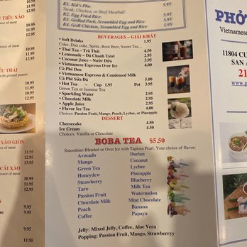 Pho Saigon - Menu p5 - Vietnamese Near Me - San Antonio, Texas