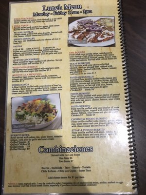 Menu photo 8 Fiesta Mexican Restaurant Adel, IA