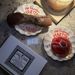 nutella cannoli and raspberry cheesecake nutella cannoli and raspberry cheesecake