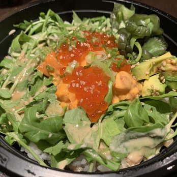 Kuu - Spicy Salmon Ikura Donburi - Ramen Near Me - New York, New York Kuu - Spicy Salmon Ikura Donburi - Ramen Near Me - New York, New York