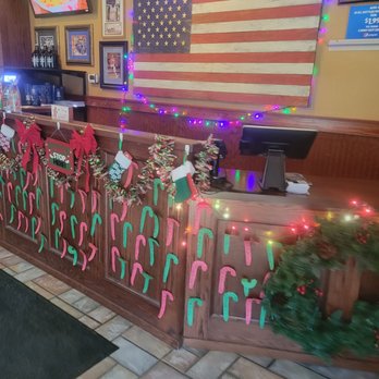 Tully's Good Times - Clarks Summit - the front desk decorated for christmas - Sports Bars Near Me - Clarks Summit, Pennsylvania Tully's Good Times - Clarks Summit - the front desk decorated for christmas - Sports Bars Near Me - Clarks Summit, Pennsylvania