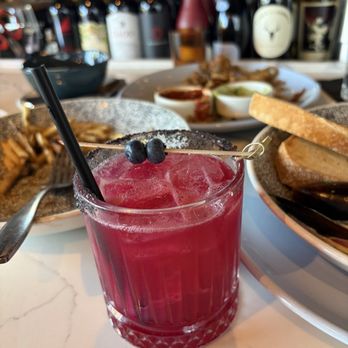 The 908 - Blueberry something margarita - New American Near Me - Long Beach, California