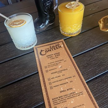 The Last Canteen - Happy hour menu and drinks - Cocktail Bars Near Me - Los Angeles, California The Last Canteen - Happy hour menu and drinks - Cocktail Bars Near Me - Los Angeles, California
