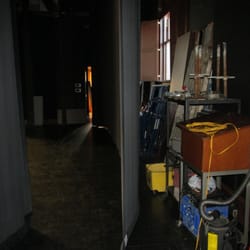 Fairhaven Town Hall - Back stage