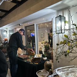 SB Paella Catering - Jamon Serrano (Serrano Ham) Whole Leg Carving Station