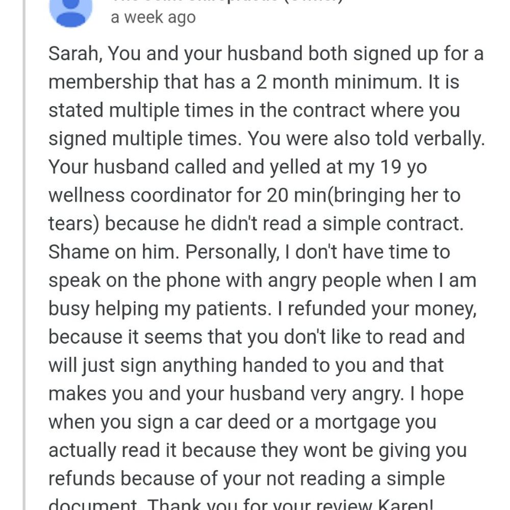 Google review owner response. Google review owner response.