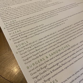 True Food Kitchen - Menu - New American Near Me - Phoenix, Arizona True Food Kitchen - Menu - New American Near Me - Phoenix, Arizona