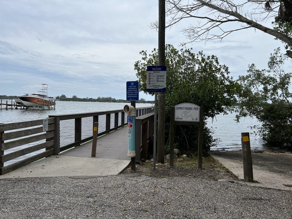 Osprey Fishing Pier Logo