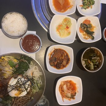 Seorabol Korean Restaurant - Bibim Bap with banchan appetizers - Korean Near Me - Philadelphia, Pennsylvania Seorabol Korean Restaurant - Bibim Bap with banchan appetizers - Korean Near Me - Philadelphia, Pennsylvania