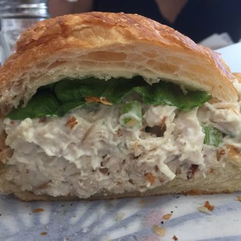 Laura’s Cafe & Bakery - Killer Chicken Salad on frsh croissant roll! - Bakeries Near Me - La Habra, California