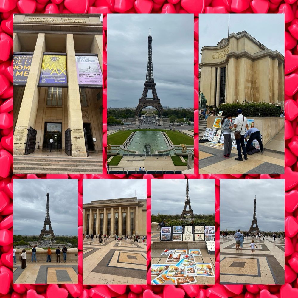 Place du Trocadéro - Photo 1: Montage of images from Place du Trocadero - Public Plazas Near Me - Paris, 75