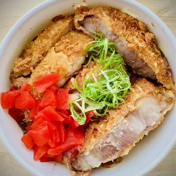 Sojo Ramen - Takeout Katsu Curry Bowl (curry hiding underneath the omelette) - Ramen Near Me - Fremont, California Sojo Ramen - Takeout Katsu Curry Bowl (curry hiding underneath the omelette) - Ramen Near Me - Fremont, California
