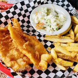 Fried Fish w/ ColeSlaw & French Fries