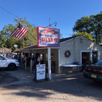 David's Diner - a car parked in front of the diner - Breakfast & Brunch Near Me - Springdale, Pennsylvania