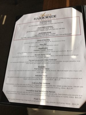 Menu photo 4 Anna's Harborside Grille Plymouth, MA Menu photo 4 Anna's Harborside Grille Plymouth, MA