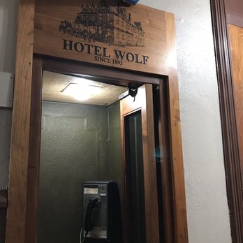 Hotel Wolf - Phone booth - Hotels Near Me - Saratoga, Wyoming