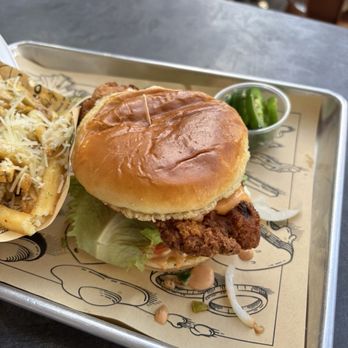 The Melt - SPICY CRISPY CHICKEN - Burgers Near Me - San Diego, California The Melt - SPICY CRISPY CHICKEN - Burgers Near Me - San Diego, California