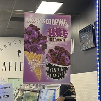 Afters Ice Cream - Ube - Desserts Near Me - Long Beach, California