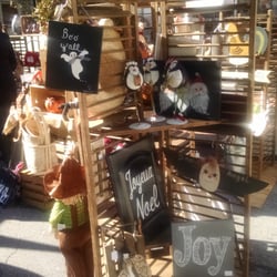 Picket Fence - Scarecrows and decorative items.