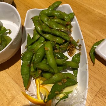 Tsunami Sushi - Best edamame I have ever had. Lemon garlic with a great presentation. Hands down this place is the real deal. - Imported Food Near Me - Winter Haven, Florida