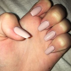 Fresh Nails - My nails they don't look to bad but the person took an hour and kept speaking a different language and kept swapping people to do my nails