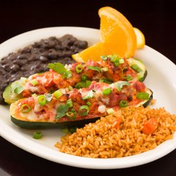 Broadneck Grill & Cantina - Zucchini Enchiladas with chicken