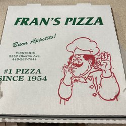 Fran’s  Pizza - Fran's Pizza Box