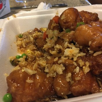 Sun Asian Kitchen - Cantonese Crispy Honey Chicken with Fried Rice - Chinese Near Me - Phoenix, Arizona