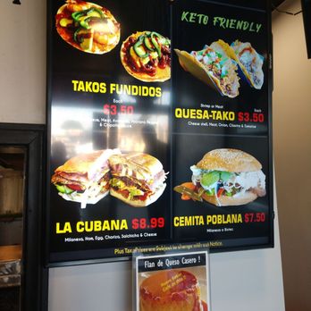 Takos - The menu - Tacos Near Me - Bellflower, California