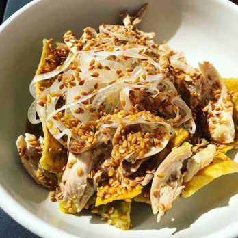 Atla - Green chilaquiles with chicken - Mexican Near Me - New York, New York Atla - Green chilaquiles with chicken - Mexican Near Me - New York, New York