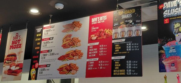 Menu photo 1 Dave's Hot Chicken Fort Worth, TX