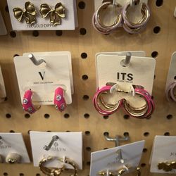 Earrings galore