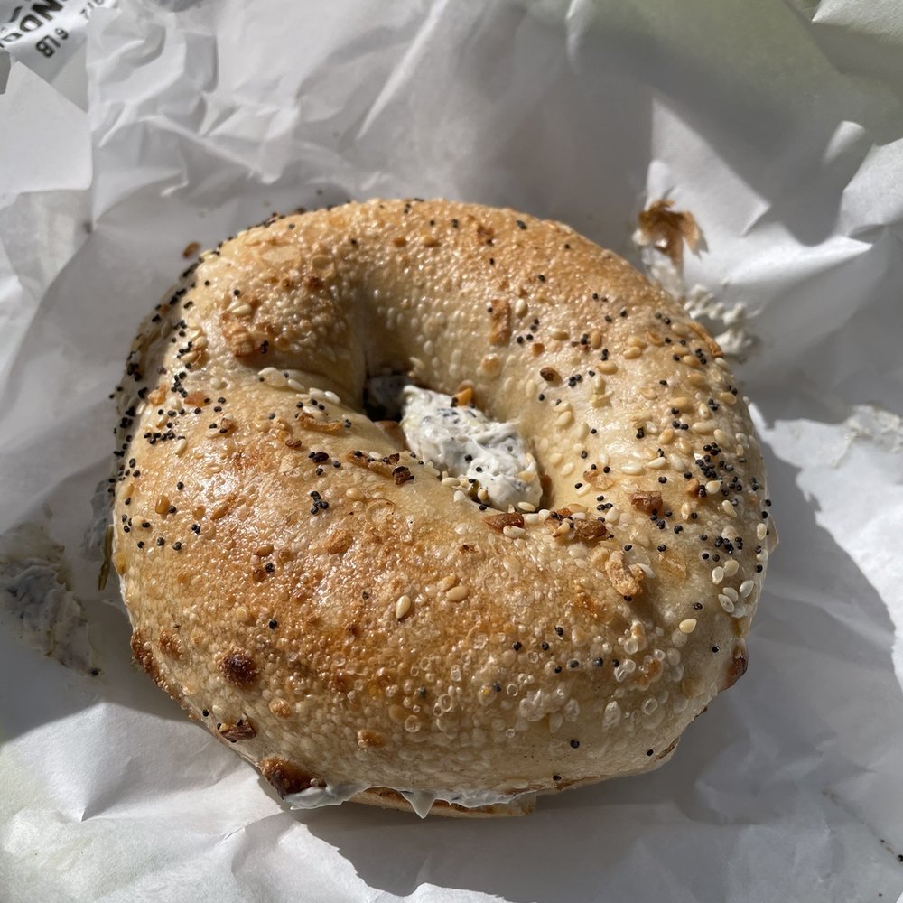 Cafe Beatrice - Everything bagel with charred onion cream cheese - Cafes Near Me - Cambridge, Massachusetts Cafe Beatrice - Everything bagel with charred onion cream cheese - Cafes Near Me - Cambridge, Massachusetts