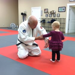 Performance Martial Arts Academy - Sensei Gerald teaching Judo to the littlest team member