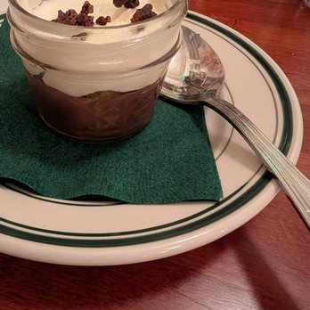 Reunion Family Barbecue - Tiramisu with espresso ganache and candied cocoa nibs - Desserts Near Me - Spring Green, Wisconsin Reunion Family Barbecue - Tiramisu with espresso ganache and candied cocoa nibs - Desserts Near Me - Spring Green, Wisconsin