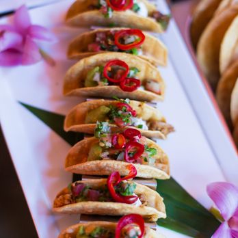 McCalls Catering and Events - McCalls Catering and Events Tinga Chicken Tacos with Fresno Chilies - Caterers Near Me - San Francisco, California McCalls Catering and Events - McCalls Catering and Events Tinga Chicken Tacos with Fresno Chilies - Caterers Near Me - San Francisco, California