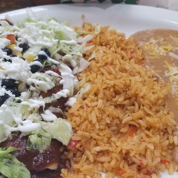 Salsa Verde Restaurant - Red enchiladas. - Mexican Near Me - Tucson, Arizona
