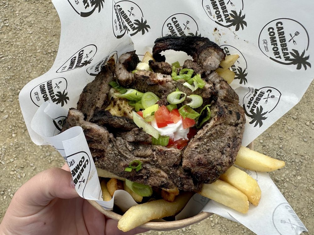 Food from Waterville Food Truck Park