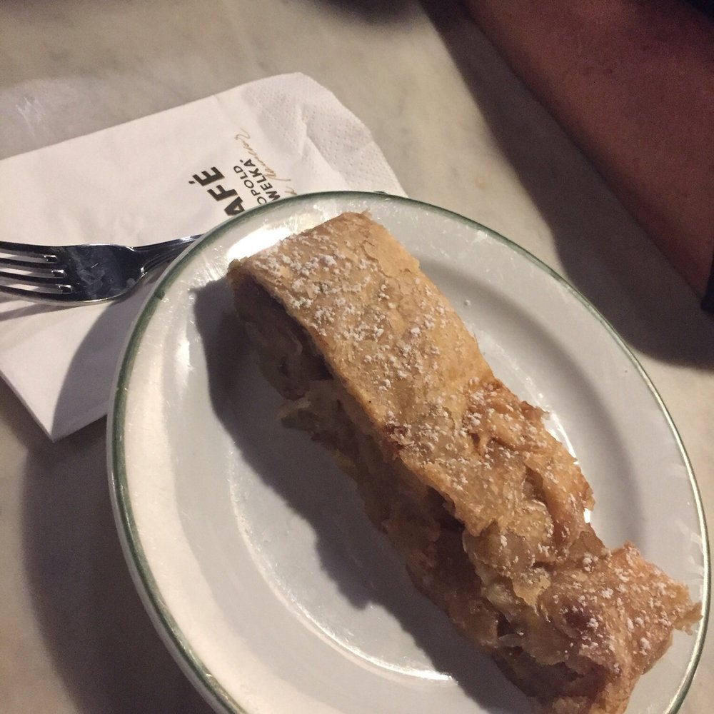 Apple strudel. Yum! Apple strudel. Yum!