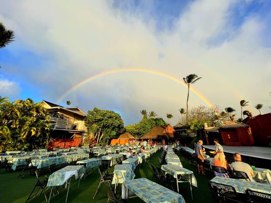 Myths of Maui luau by null