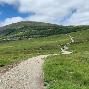 Fairy pools - Inclined portion of trail heading towards the parking area. - Landmarks & Historical Buildings Near Me