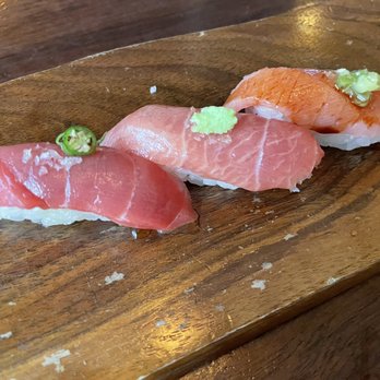 Uchi Houston - Trio of tuna - Sushi Bars Near Me - Houston, Texas