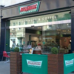 Krispy Kreme Doughnuts - Shop front of the delish house of doughnuts!